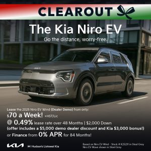 Kia Niro EV Clearout